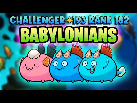 TOP 200 DOUBLE BABYLONIA AQUA - BIRD BUILD | ORIGIN LEADERBOARDS | AXIE INFINITY