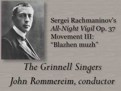 The Grinnell Singers perform Rachmaninov All-Night Vigil, Movement 3