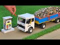 DIY Mini Machines Tractor Truck Road Building Projects