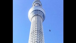 スカイツリーにUFO母船が出現