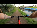 Bike Ride along the Staffordshire & Worcestershire Canal Kidderminster to Kinver GoPro