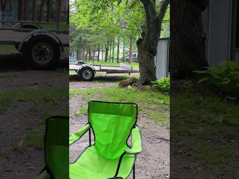 little Chippy at Gran's trailer