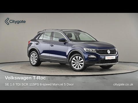 Volkswagen T-Roc - SE 1.6 TDI SCR 115PS 6-speed Manual 5 Door - Citygate Volkswagen Watford