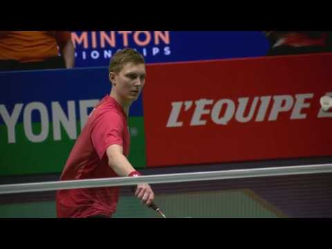 SF Badminton European Championships 2016 MS: Viktor Axelsen VS Marc Zwiebler