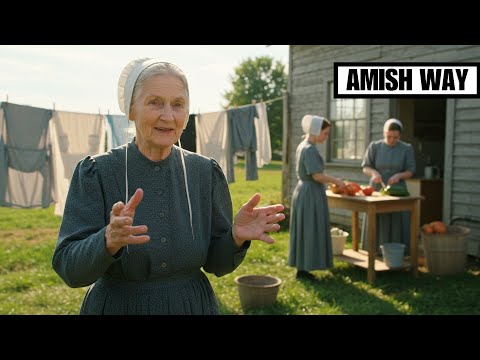How Amish Newlywed Girls Are Trained for Endless Chores | The Amish Way