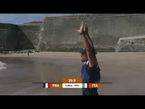 2021 World Rowing Beach Sprint Finals, Oeiras, Portugal - Peloro Italia - Condurso Fugazzotto 2XCJM