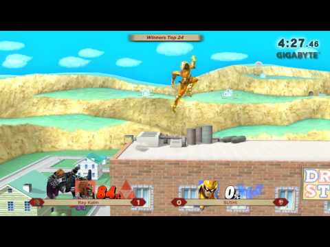 Ray Kalm (Ganon) vs SUSHI (Falcon) - ExtravaLANza 2016 - Wii U Top 24