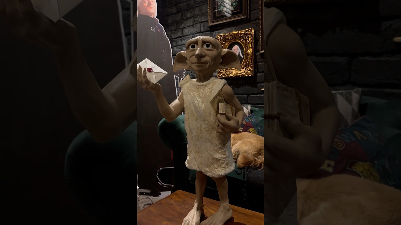 Dobby is back 🖤 #3dprinting #slytherin #deatheater #dobby #elf #harrypotter