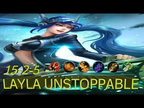 Layla Unstoppable Build | MOBILE LEGENDS INDONESIA #2