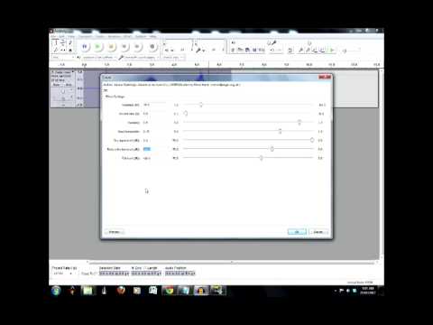 comment regler le gverb sur audacity