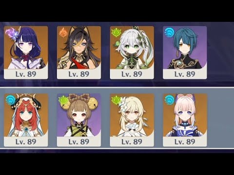 nahida hyperbloom x nilou bloom | 3.5 (3.4) spiral abyss floor 12 full clear (9 stars)