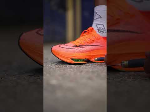 We couldn't help it. Alphafly air pod hiss! 🎈💥