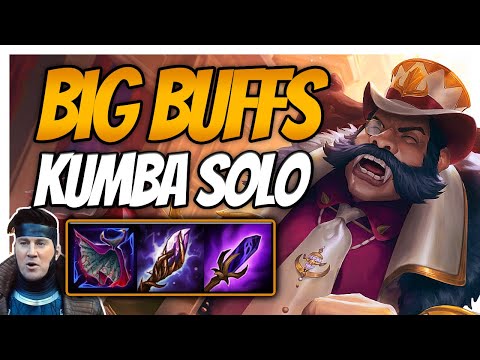 BUFFED KUMBA WITH CURSEDWEAVER BUILD GOES HARD! - Smite Kumbhakarna solo