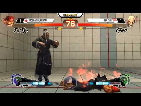 SEAM2015 ウル4(USF4) TOP8Losers MCZ Daigo Umehara(ウメハラ) vs Xian