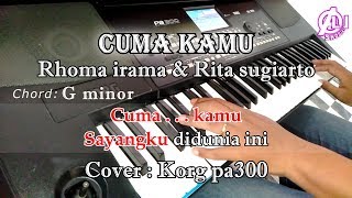 Download lagu CUMA KAMU - Rhoma Irama dan Rita Sugiarto - Karaoke Dangdut Korg Pa300 mp3