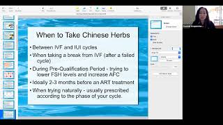 Natural Ways of Boosting Your Fertility w/ Chinese Herbs & Supplements with Dr. Tina Yang - May 2020
