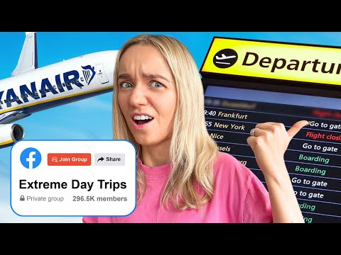I Took an EXTREME DAY TRIP EVERYDAY & Ended up ____