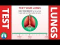 Test Your Lung Capacity | Healthy Lung Test at Home 🫁