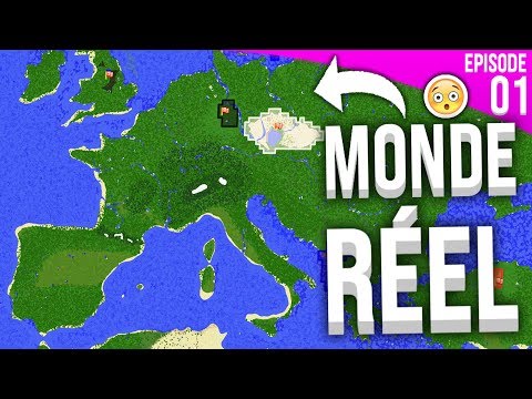 LE MONDE RÉEL RECRÉE SUR MINECRAFT ?! - Episode 01 | EarthMC S2 (NG)