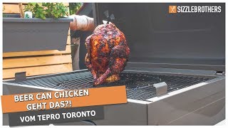 Tepro Toronto Holzkohlegrill - Klappt das Grillhähnchen ?!