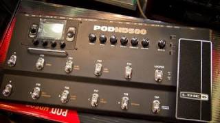 Video thumbnail for Line 6 POD HD500 Floor Board by Coleman's Music