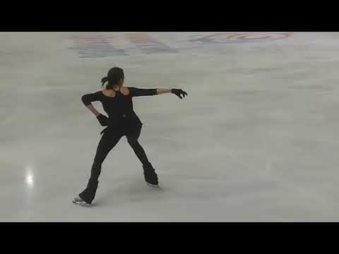 Combination Double Axel Triple Loop Evgenia Medvedeva
