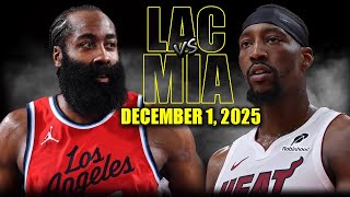 12월02일 LA클리퍼스 마이애미 NBA 하이라이트