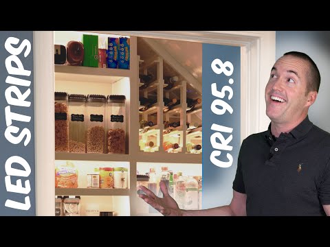 Amazon's Best WHITE LED Strips! Pantry, Kitchen, and Closet LED Strips Tested