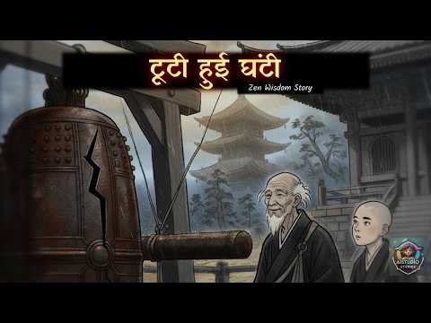 टूटी हुई घंटी (Zen Wisdom Story) | AISTUDIO-STORIES video thumbnail