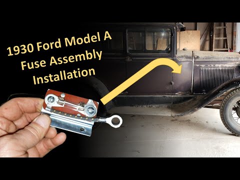 Episode 10 - New Fuse Block Installation 1930 Ford Model A #barnfind #withme #Modelaford