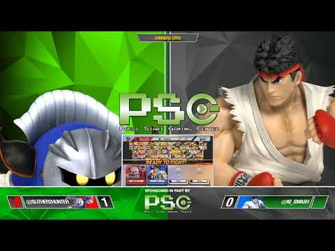 PSG Smash 4 Mondays: S2H (Meta Knight) VS DCG WC | KI (Ryu) Winners Qtrs
