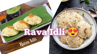 Rava Idli Recipe| Soft Idli recipe | Sooji Idli recipe in 10 minutes#Indianfood