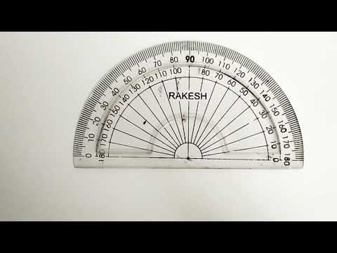 How to Use Protractor | How to Measure an Angle | Maths Geometry | Explained by Sarver Sir