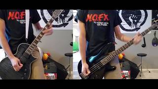 Anti-Flag - I&#39;d Tell You But - Bass and Guitar Cover (Tabs in description)