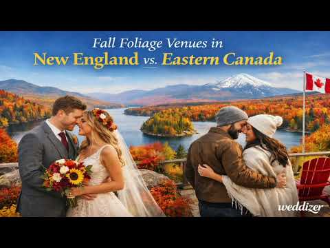 Fall Wedding Venues Showdown ???? New England vs Eastern Canada – Which Is Better?