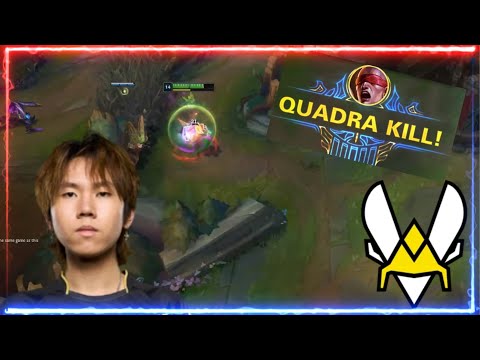 Vitality BO Insane Quadra Kill on LeeSin
