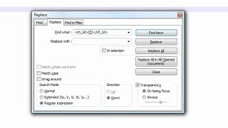 Space Remove and Replace others data and Find &amp; Replace function in Notepad file1