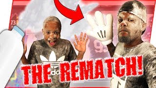 THE PIMP SLAP WAGER REMATCH VS ANNOYING LITTLE BROTHER!