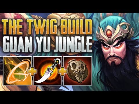 THE TWIG BUILD! Guan Yu Jungle Gameplay (SMITE Conquest)
