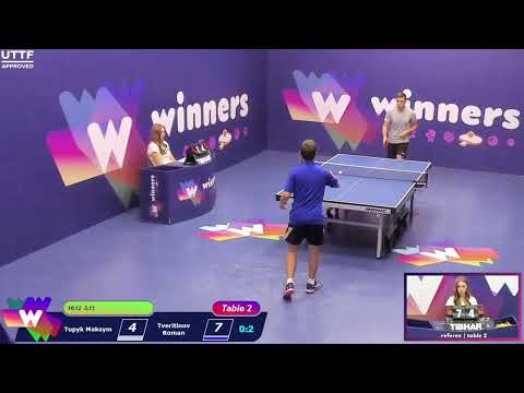 Winners League  12.09.21 Tupyk Maksym - Tveritinov Roman 18:00