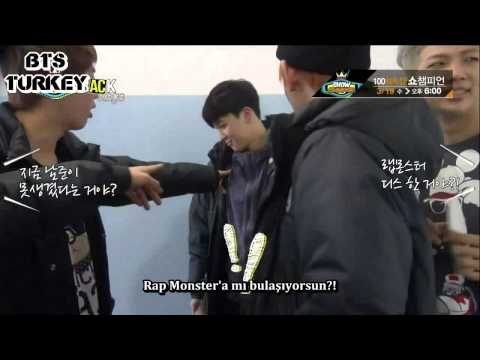 [15.03.2014] BANGTAN - Show Champion Backstage (Türkçe Altyazılı)