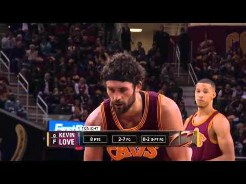 Kevin Love vs Miami Heat 2015.10.30 (24Pts)