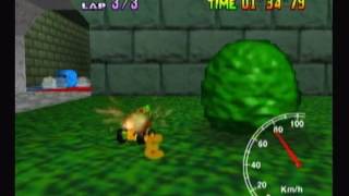 Mario Kart 64 - Bowser's Castle 3lap 2'14"80