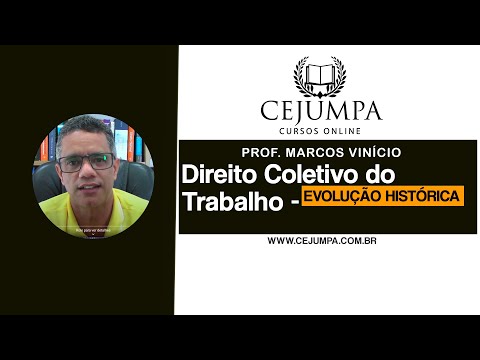 AULA 1.3 Direito Coletivo do Trabalho | Evolução Histórica (Prof. Marcos Vinício)