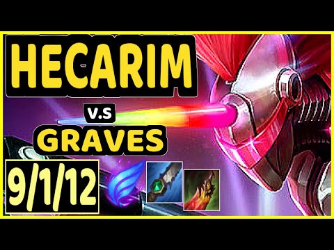 DON ARTS (HECARIM) vs GRAVES - 9/1/12 KDA JUNGLE CHALLENGER GAMEPLAY - EUW