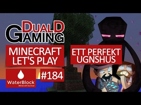 Minecraft Let's Play (WaterBlock) - Episode #184 - Ett perfekt ugnshus