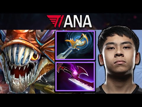 Slark Dota 2 7.32 Gameplay T1.Ana bringing OLD HERO back to META - TI12