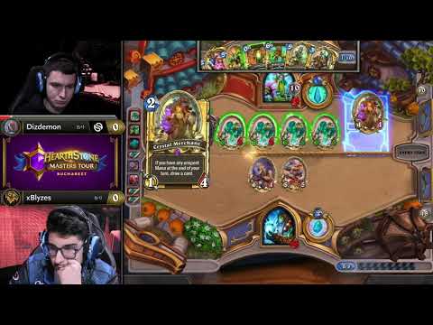 Dizdemon vs xBlyzes - Swiss Round 7 - Hearthstone Masters Tour Bucharest