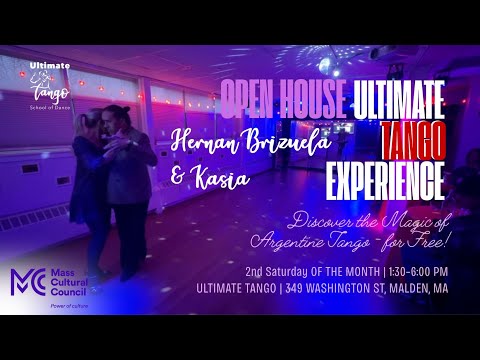 Ultimate Tango presents Open House performance by Hernan Brizuela and Kasia
