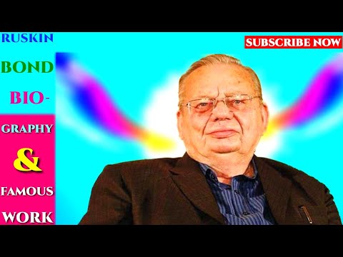 Ruskin bond biography|Early life|Works|Achievement| in  Hindi Video